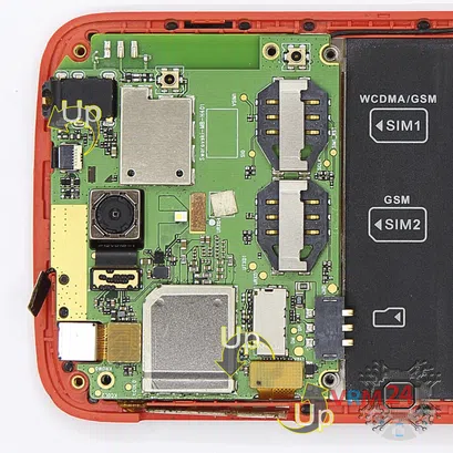 How to disassemble Lenovo S820, Step 8/2