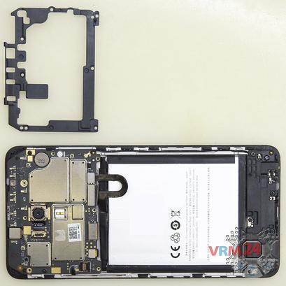 How to disassemble Meizu M5 Note M621H, Step 5/2