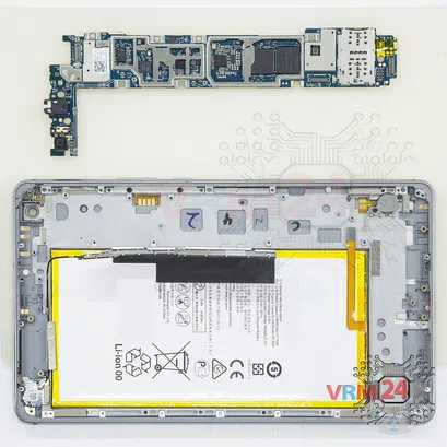 Cómo desmontar Huawei MediaPad M3 Lite 8", Paso 21/2