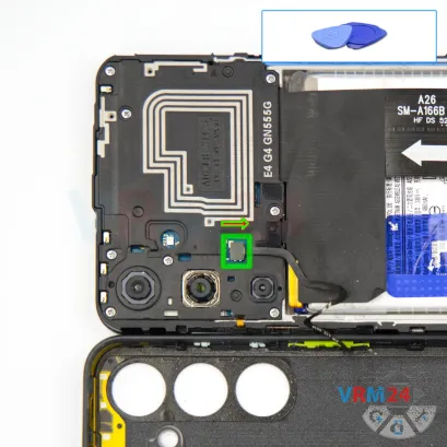 How to disassemble Samsung Galaxy A16 SM-A166, Step 5/1