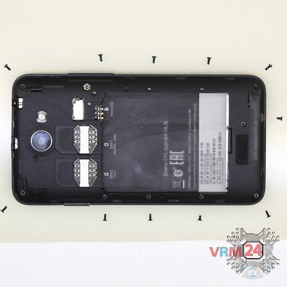 How to disassemble HTC Desire 516, Step 3/2