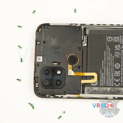 How to disassemble Xiaomi Redmi 10C, Step 4/2