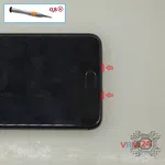 How to disassemble Meizu Pro 6 M570H, Step 2/1