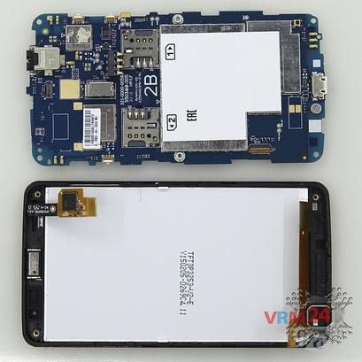 How to disassemble LG L60 X145, Step 7/2