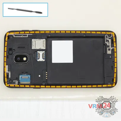 How to disassemble Samsung Galaxy J4 SM-J400, Step 7/1