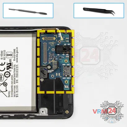 Como desmontar Samsung Galaxy A71 SM-A715 por si mesmo, Passo 8/1