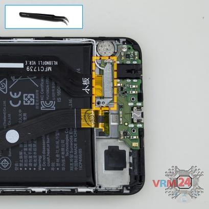 How to disassemble Huawei Honor 7X, Step 10/1