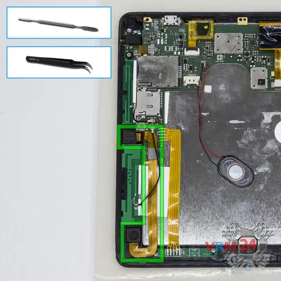 How to disassemble Prestigio MultiPad 2, Step 5/1