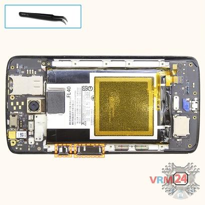 How to disassemble Motorola Moto X Play XT1563, Step 5/1