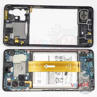 Como desmontar Samsung Galaxy M31s SM-M317 por si mesmo, Passo 5/4