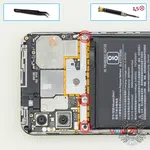 How to disassemble Xiaomi Redmi 6 Pro, Step 4/1