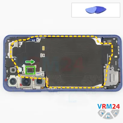 How to disassemble Samsung Galaxy S25 SM-S931, Step 5/1