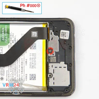 How to disassemble Oppo Reno4 Lite, Step 6/1