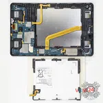 Как разобрать Samsung Galaxy Tab A 10.5'' SM-T595, Шаг 9/2
