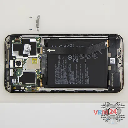 How to disassemble Huawei Honor 6A, Step 7/2