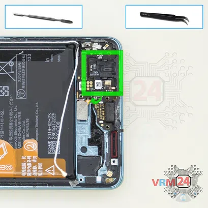 Como desmontar Huawei P30 por si mesmo, Passo 12/1