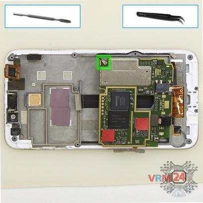 How to disassemble Alcatel OT Snap 7025D, Step 8/1