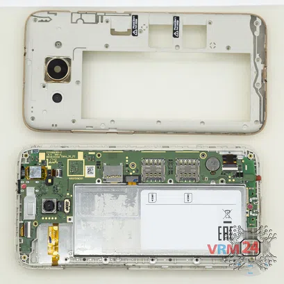 How to disassemble Huawei Y3 (2017), Step 3/2