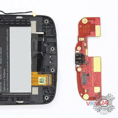 How to disassemble HTC Desire 500, Step 7/3