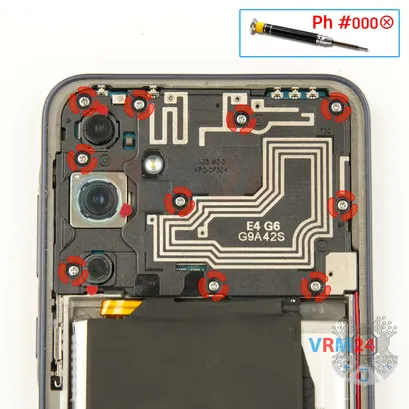 How to disassemble Samsung Galaxy A35 5G SM-A356, Step 5/1