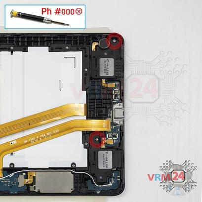 How to disassemble Samsung Galaxy Tab A 10.5'' SM-T595, Step 4/1