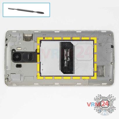 How to disassemble LG G4 Stylus H635, Step 4/1