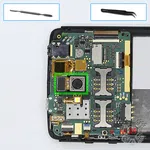 How to disassemble Philips Xenium W732, Step 7/1