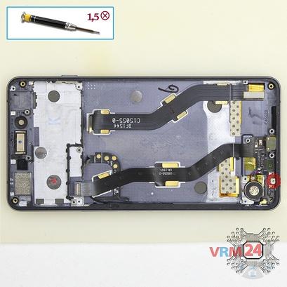 How to disassemble One Plus X E1001, Step 11/1