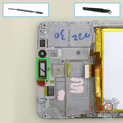 How to disassemble Huawei Ascend Mate 7, Step 19/1