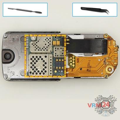 How to disassemble Nokia 8800 RM-13, Step 7/2
