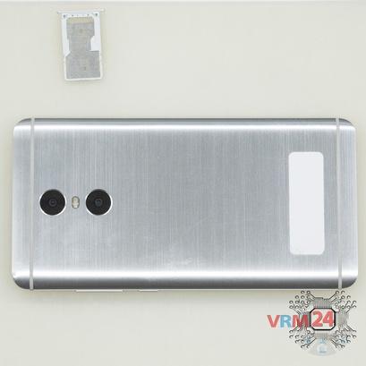 How to disassemble Xiaomi Redmi Pro, Step 1/2
