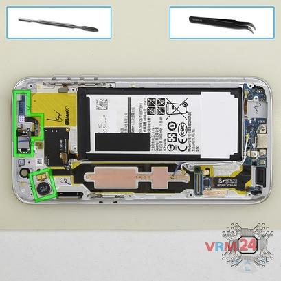 How to disassemble Samsung Galaxy S7 SM-G930, Step 14/1