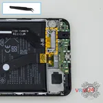 How to disassemble Huawei Honor 7X, Step 10/1