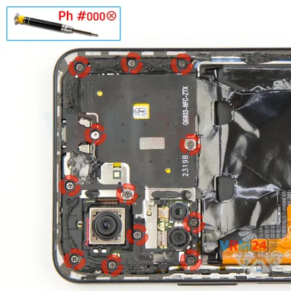 How to disassemble Huawei Nova 10 SE, Step 4/1