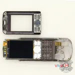 How to disassemble Nokia 8800 Arte RM-233, Step 11/2