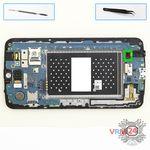 How to disassemble LG K10 K430DS, Step 5/1