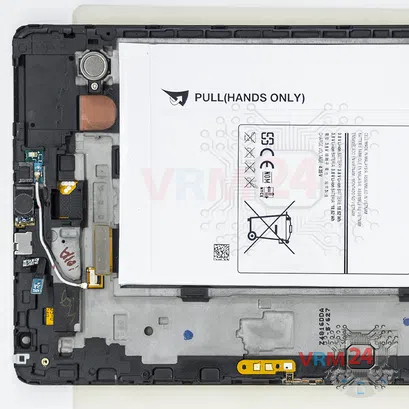 How to disassemble Samsung Galaxy Tab S 8.4'' SM-T705, Step 10/2