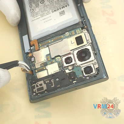 Cómo desmontar Samsung Galaxy S22 Ultra SM-S908, Paso 15/3