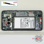 How to disassemble Samsung Galaxy S10e SM-G970, Step 6/1