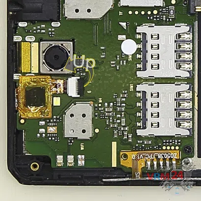 How to disassemble ZTE Blade GF3, Step 5/8