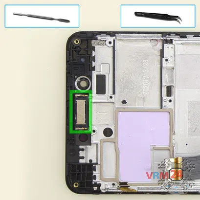 How to disassemble Huawei Honor 6C, Step 19/1