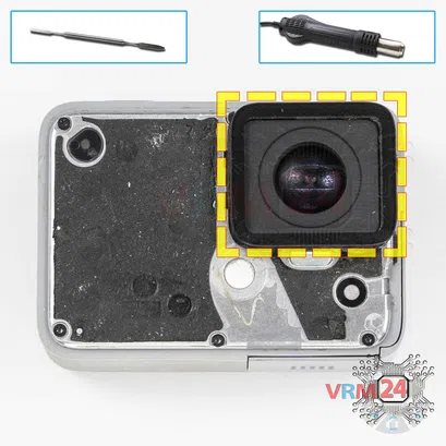 How to disassemble GoPro HERO7, Step 3/1