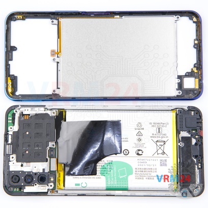 How to disassemble vivo Y20, Step 7/2