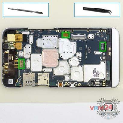 How to disassemble BlackBerry Z30, Step 6/1