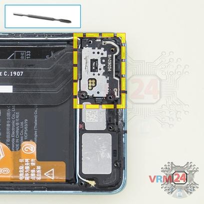 How to disassemble Huawei P30, Step 8/1