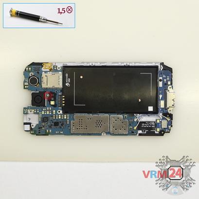 How to disassemble Samsung Galaxy S5 SM-G900, Step 10/1