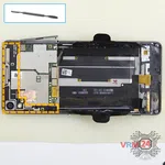 How to disassemble Sony Xperia XA, Step 10/1