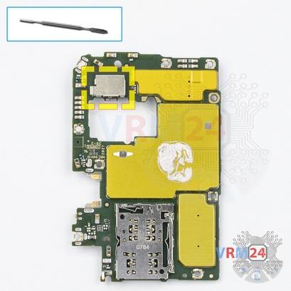 How to disassemble Huawei P40 Lite, Step 16/1