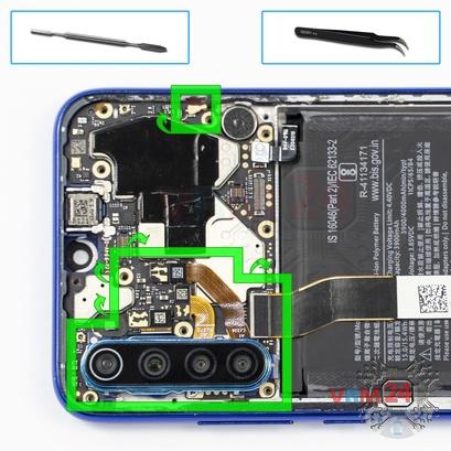 How to disassemble Xiaomi Redmi Note 8, Step 13/1