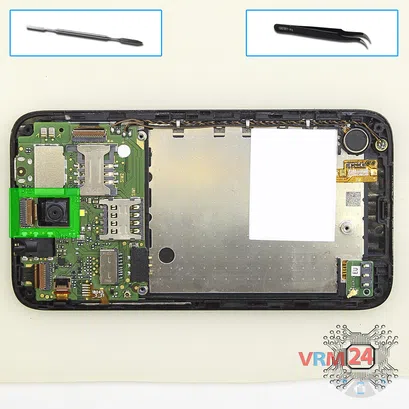 How to disassemble Alcatel OT PIXI First 4024D, Step 5/1